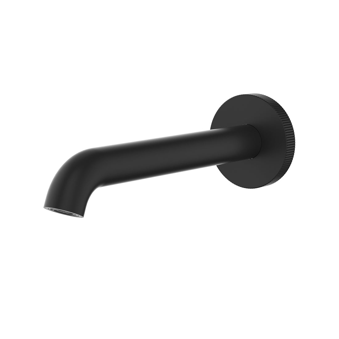 Linie Bath Spout 220mm Matte Black