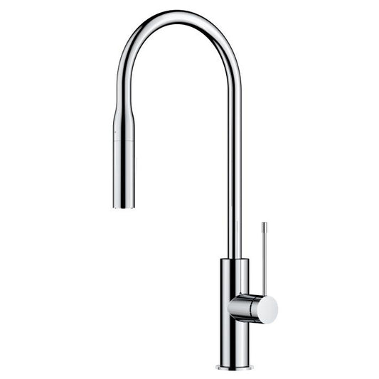 Aziz Pull-Out Kitchen and Laundry Sink Mixer Chrome