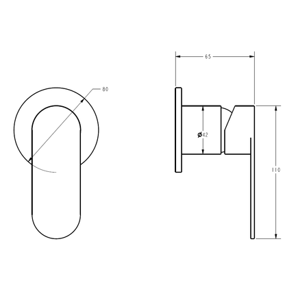 Sora SS Wall Mixer Stainless Steel