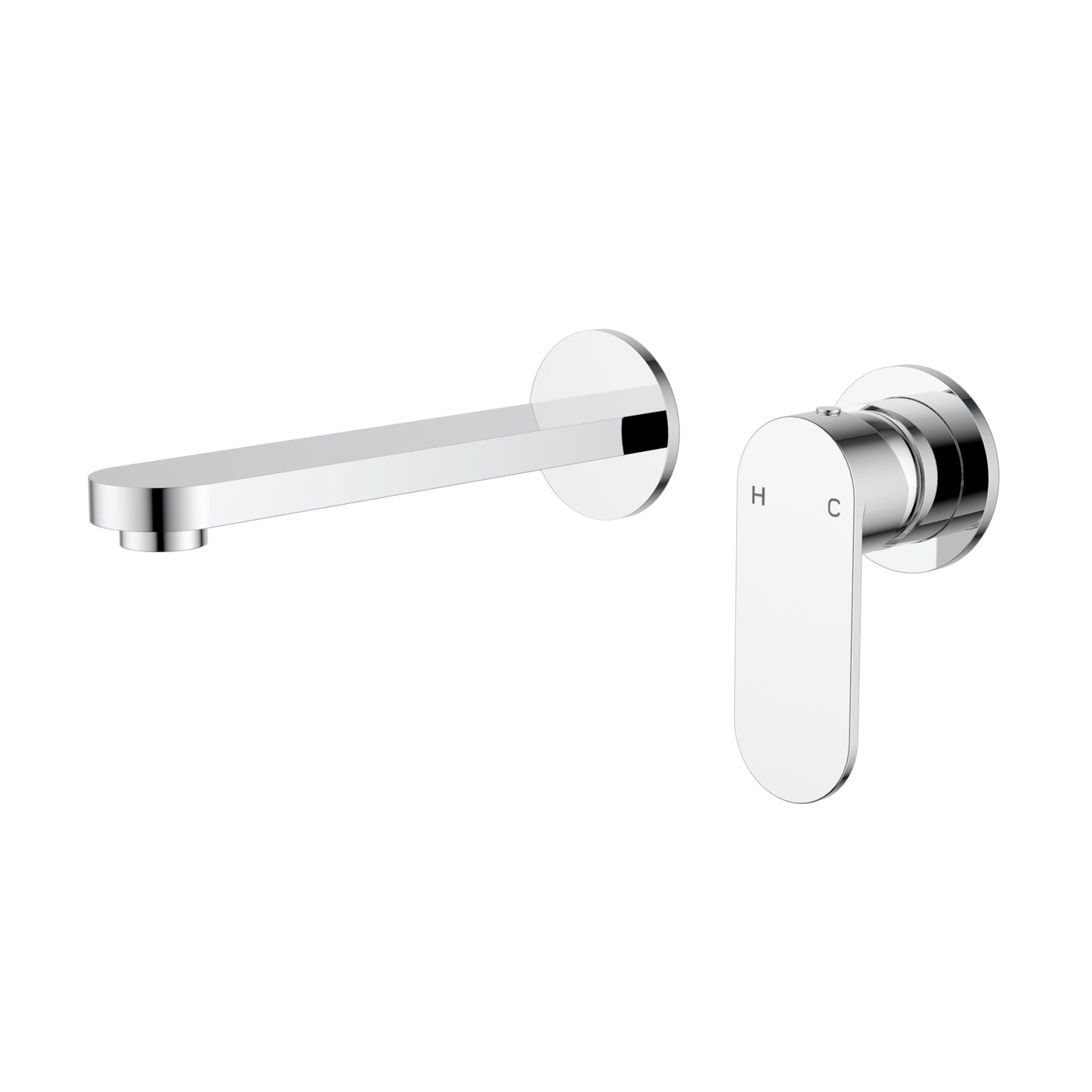 Sora SS Wall Basin Mixer Chrome