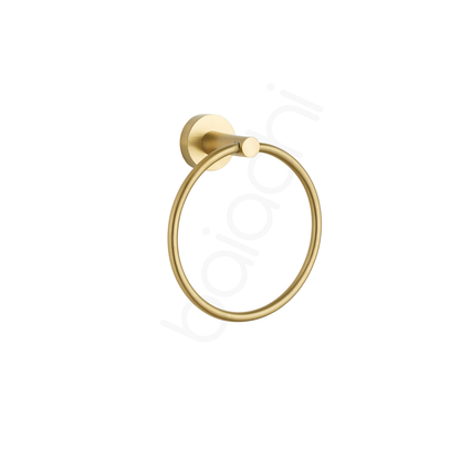 Baiachi 4 Piece Bathroom Accessory Set Brushed Gold